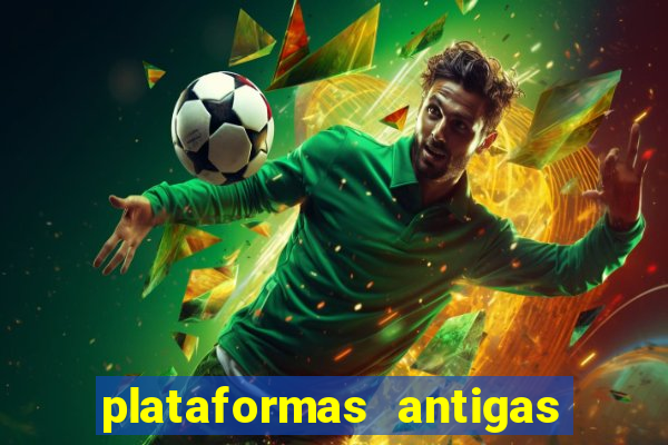 plataformas antigas de jogos